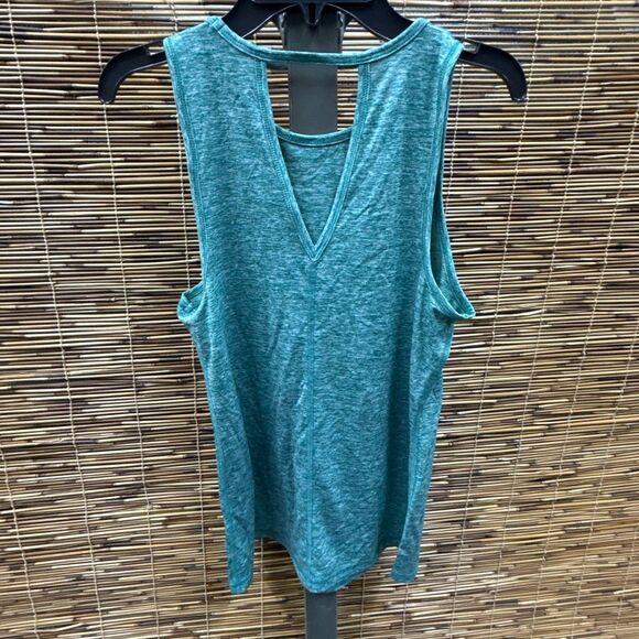 Ideology Women S Essentials Heathered Keyhole-Back Tank Top Size‎ XS - Picture 3 of 3